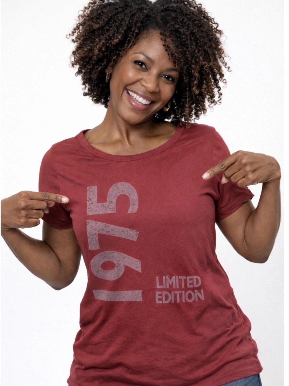 GAP Women's '1975 Limited Edition' Graphic Tee - Rust Red